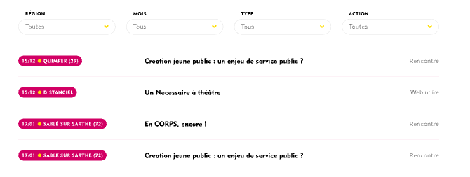 Preview of what the Accordion custom block appears minimized